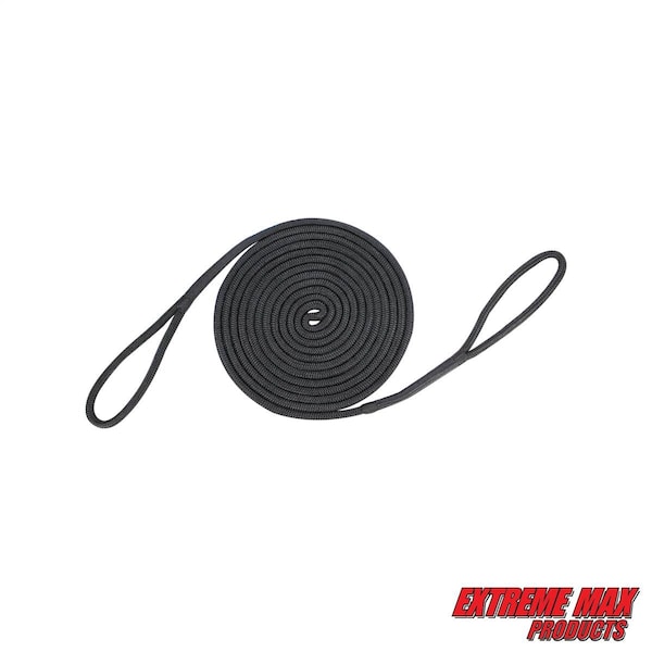 Extreme Max Extreme Max 3006.2388 BoatTector Premium Double Looped Nylon Dock Line Mooring Buoys-5/8" x 30' 3006.2388 - main
